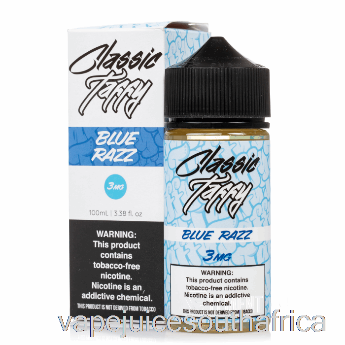 Vape Pods Blue Razz Classic Taffy - Syn Liquid - 100Ml 0Mg